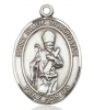 St Simon the Apostle Medal - Sterling Silver - Medium