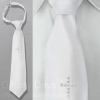 First Communion Tie - White Pearl Cross