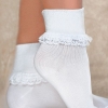 First Communion Socks - White Anklets