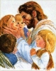 Jesus with Children Picture by Frances Hook
