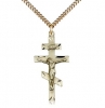 St Andrew Crucifix Pendant - 14K Gold Filled