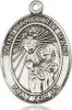 St Margaret Mary Medal - Sterling Silver - Medium