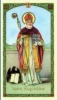 St Augustine Holy Card