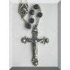 Memorial Tear Black Rosary