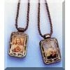 Brown Scapular Pendant