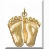 Precious Feet Gold Charm