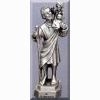 St Christopher Pewter Statue