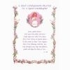 First Communion Card for Granddaughter