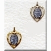 Miraculous Medal - Blue Heart