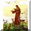 St Francis Poster Print